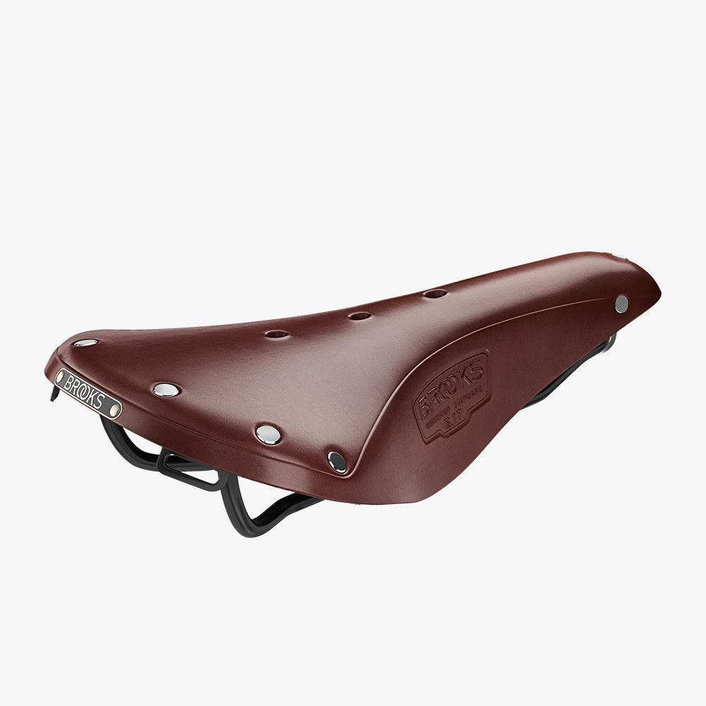 [000000017719] BROOKS selle B17 (Brun)