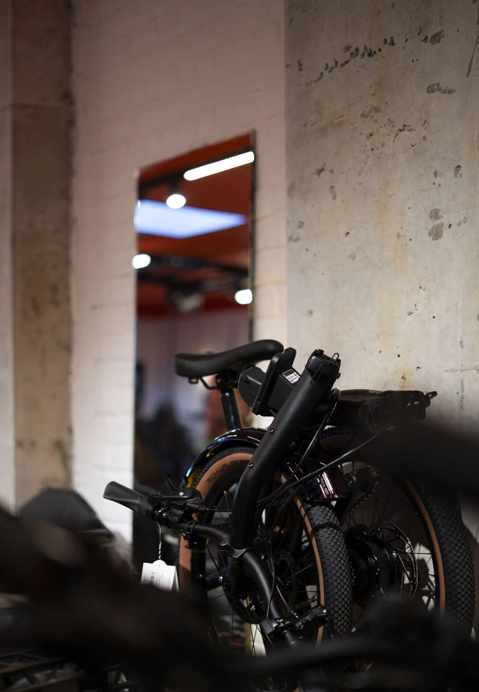 Magasin de vélos électriques KOMUT Bikes à Saint-Gilles, chaussée de Charleroi