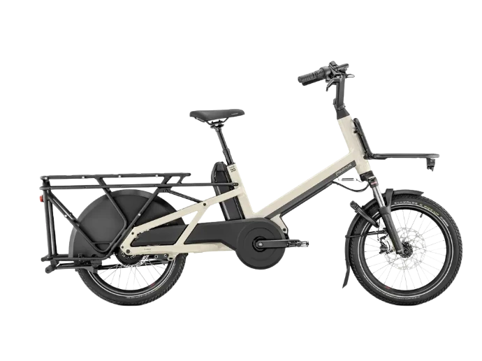 Moustache Lundi 20 Cargo, compacte elektrische longtail bakfiets