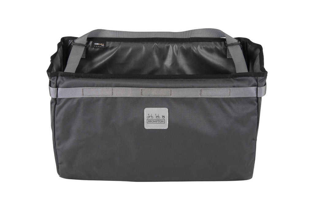[000000016932] BROMPTON Sac panier Borough Large - Dark Grey