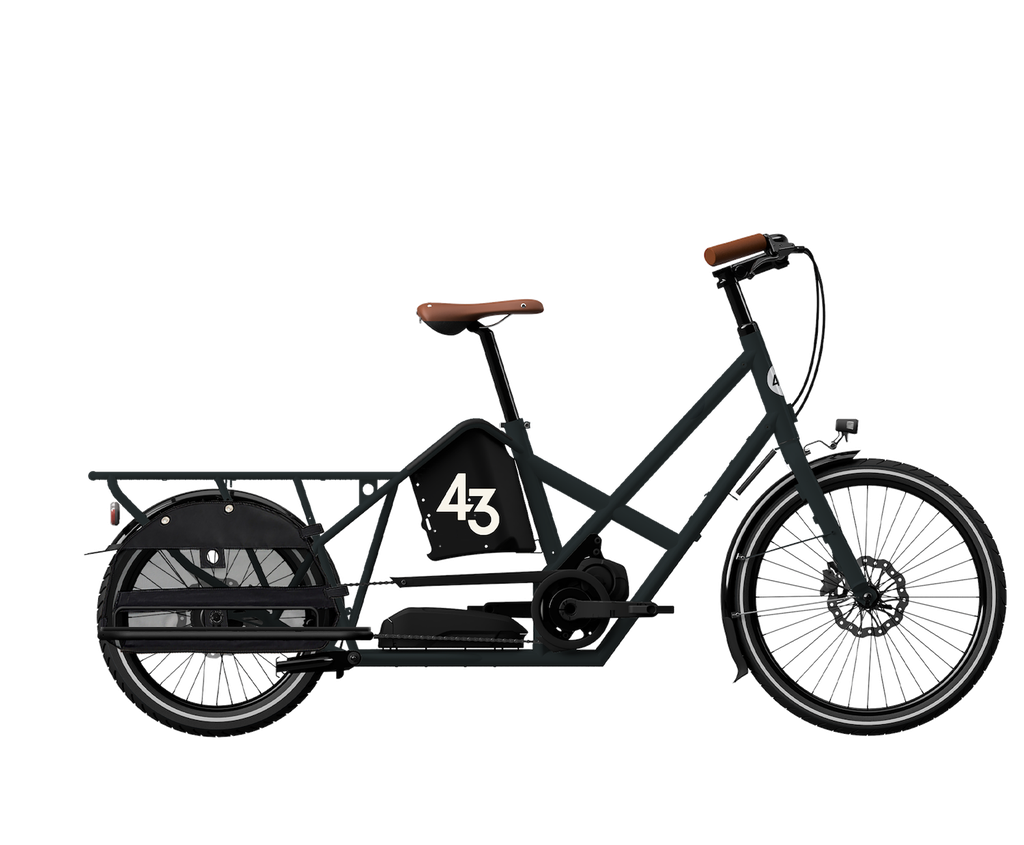 [0734376998202] BIKE43 Long - Bosch Cargo Line  (Antraciet Grijs, Shimano Nexus 5)