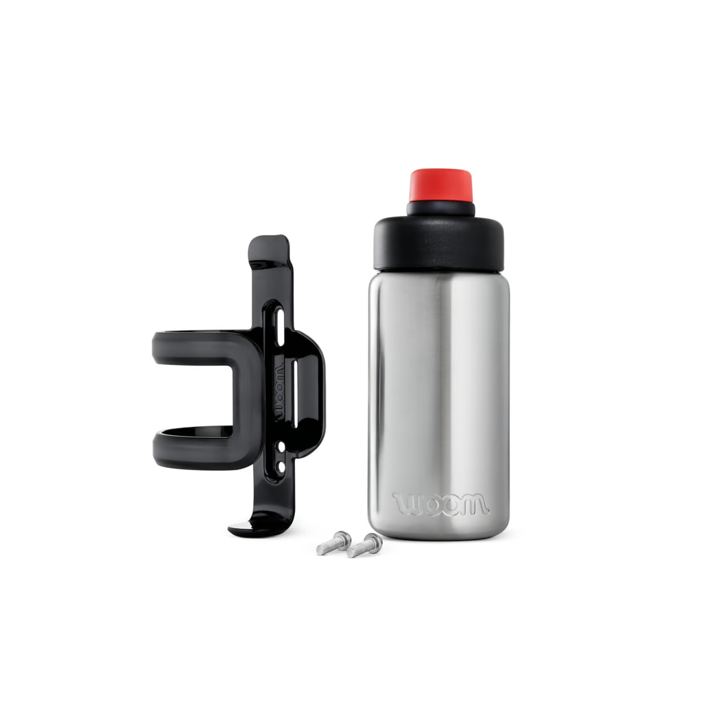 WOOM GLUG Stainless Steel Bottle + Bottle Cage