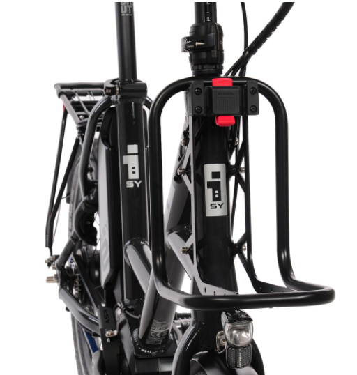 i:SY Front Carrier Klickfix Black | 18x26x20 cm