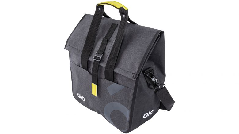 QIO Sacoche pour porte-bagage avant "Pina" - 20L - noir-anthracite