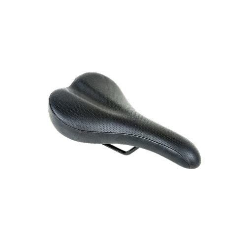 [000000015649] BROMPTON Saddle - Brompton with black rails 147mm width (Black) (147 mm)