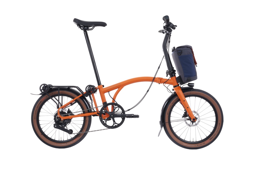 [000000016980] BROMPTON G Line 4 Speed Electric - e-Motiq system (S, Adventure Orange)