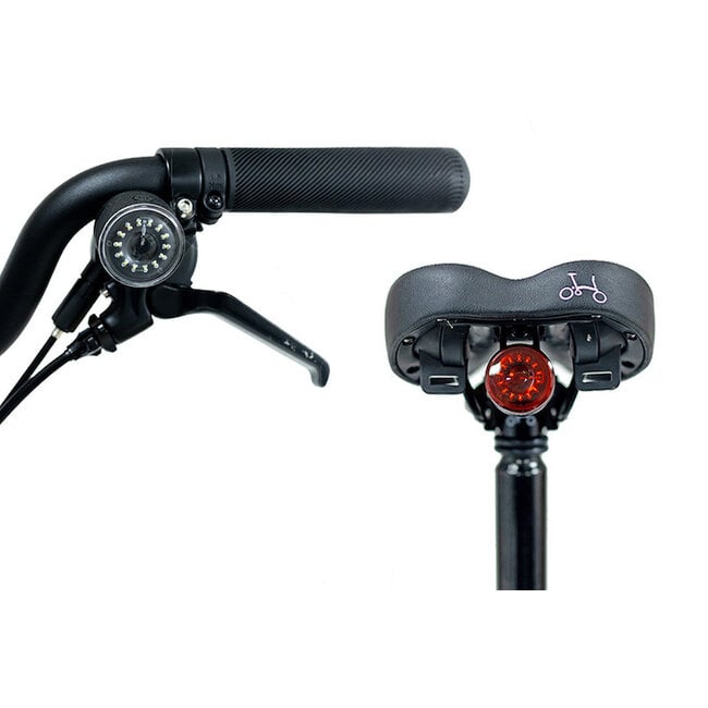 [000000017306] BROMPTON Lights "Be Seen" 