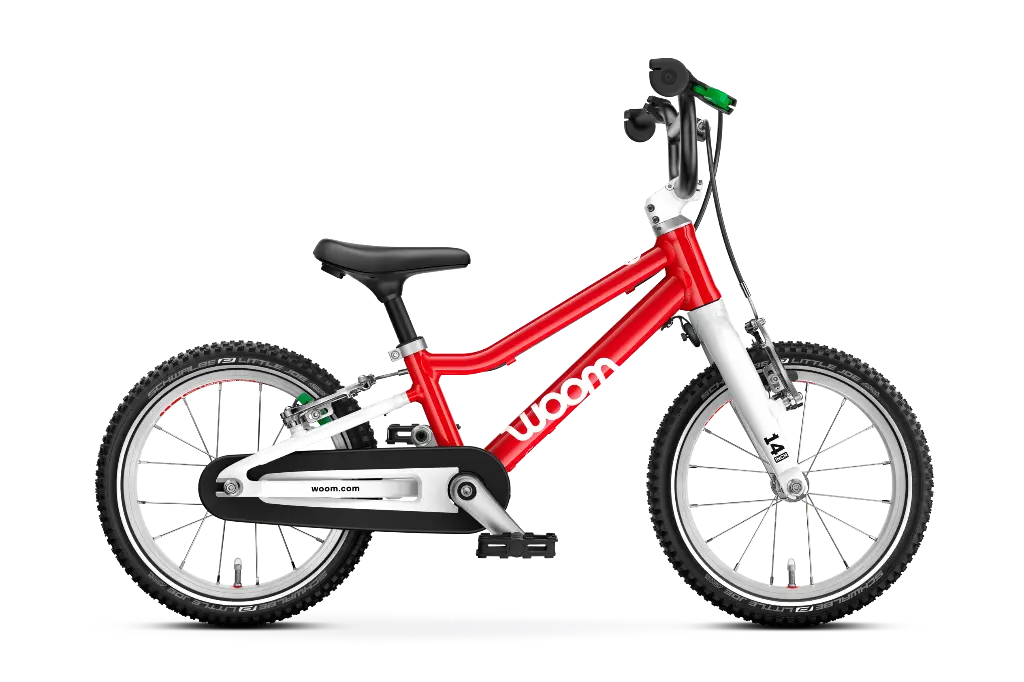 [000000017994] WOOM Go 2 | vélo enfant 14"  (Woom Red)